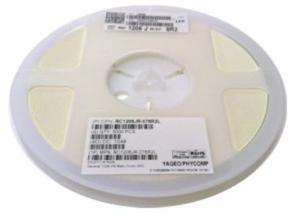 Picture of RESISTOR SMD 1206 / 3216 5% 47K - 5K/REEL