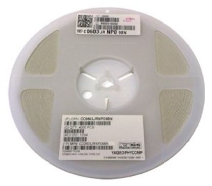 Picture of CERAMIC CAPACITOR  SMD 0603 NPO 30pF 50V