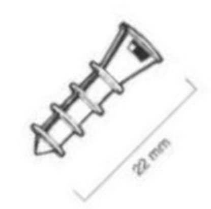 Picture of PLUG - CABLE FIXING WHITE 7mm
