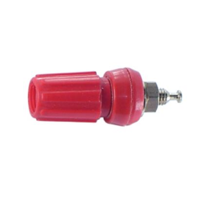 Picture of SOCKET BANANA 4mm RED CAPTIVE