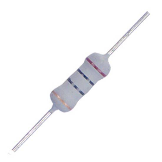 Picture of RESISTOR 2W ROUND M/O 5% 1K0