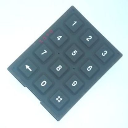 Picture of KEYPAD MEMBRANE ONLY 4x3
