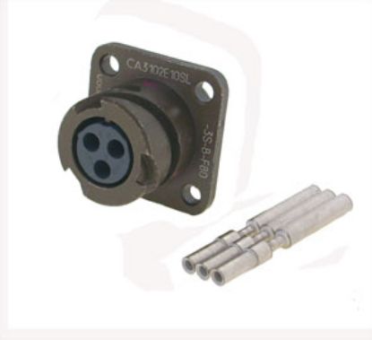 Picture of SOCKET CIRCULAR MIL-SPEC 3-WAY