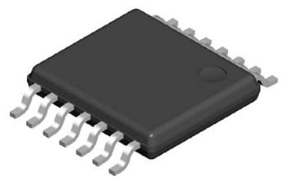 Picture of IC SMD NAND QUAD 2I/P SOIC14