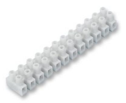 Picture of STRIP CONNECTOR 12W 55A FEED THROUGH TYPE WHITE