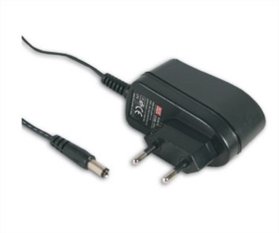 Picture of POWER SUPPLY W/M I=220VAC O=12V 0A5  2.1mm