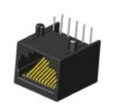 Picture of SOCKET MODULAR R/A 4W RJ11 LP