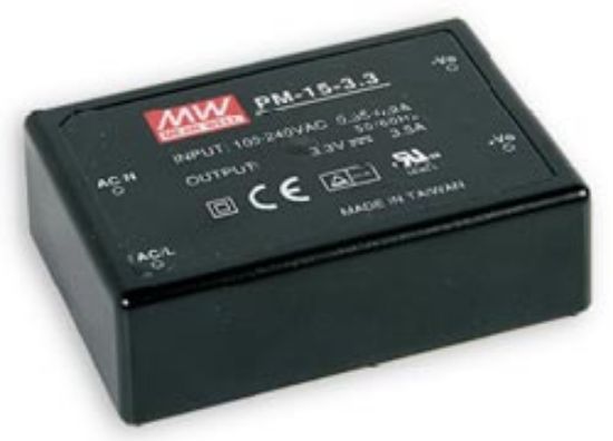 Picture of PSU 85-264VAC TO 12VDC 1.25A OR DC-DC I=120-370VDC