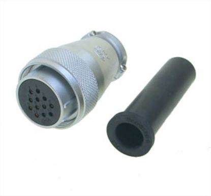 Picture of CIRCULAR POWER CONN M30 12W SOCKET IN-LINE