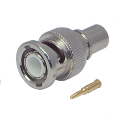 Picture of BNC-PLUG CRIMP 6mm RG59 2-PC