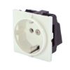Picture of SCHUKO MAINS SOCKET SNAPFIT PANEL MOUNT