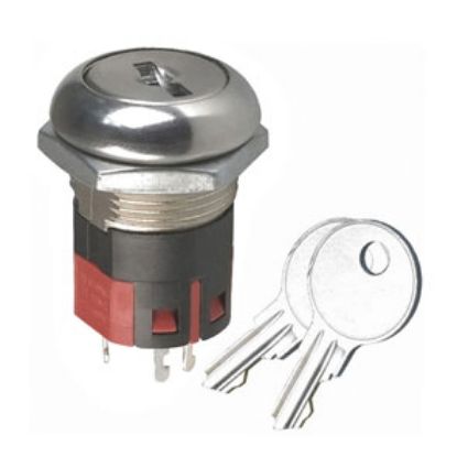 Picture of KEYLOCK SWITCH 3-POS Y100822C201NQE