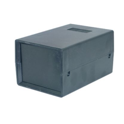 Picture of PLASTIC ENCLOSURE BLACK 4PC 120x 78x 65
