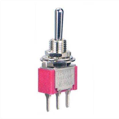 Picture of MINI TOGGLE SWITCH SPDT (ON)-OFF-(ON) PCB