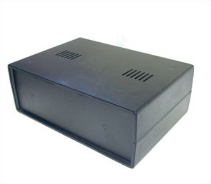Picture of ABS ENCLOSURE BLACK 205x147x 78 WITH SCREWS