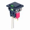 Picture of PUSH BUTTON SWITCH SQU SPDT W/LED SOL
