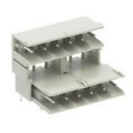 Picture of HEADER R/A 4W STACKED PLUG-IN