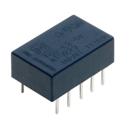 Picture of RELAY LATCHING DPDT 2A 5VDC RECT 10PCB