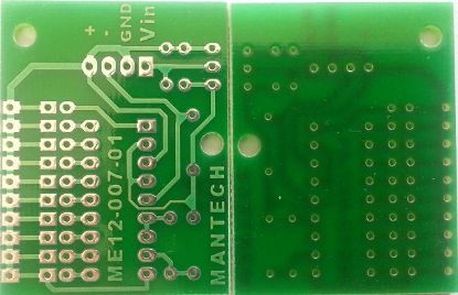 Picture of PCB ONLY VOLTAGE MONITOR     LM3914