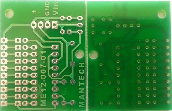 Picture of PCB ONLY VOLTAGE MONITOR     LM3914
