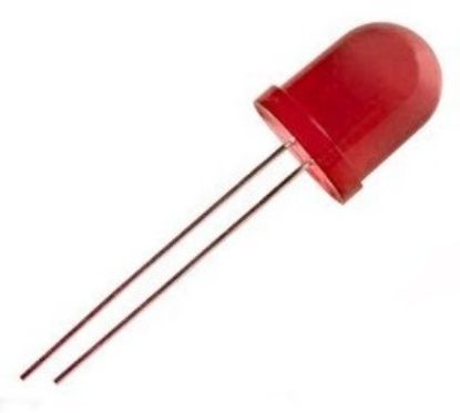 Picture of LED 8mm DI-RD RND