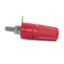 Picture of BANANA SOCKET 4mm RED L=43 D=13