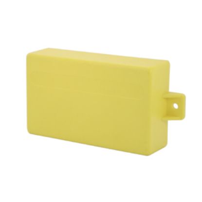 Picture of ABS ENCLOSURE MOLDED YELLOW 98x58 MOUNTING TAGS