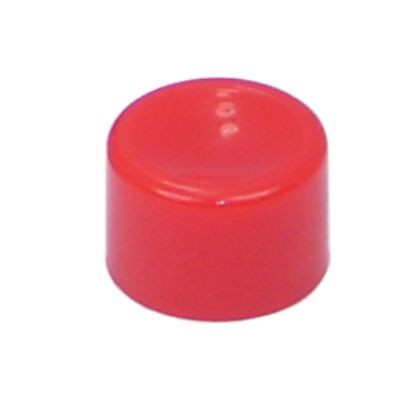Picture of BUTTON  T80P SWITCH 9.53MM RED