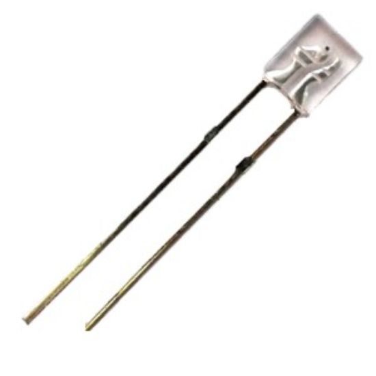 Picture of RECTANGULAR LED CL-RD 3.4x1.2 4.5mcd 660nm 80-DEG