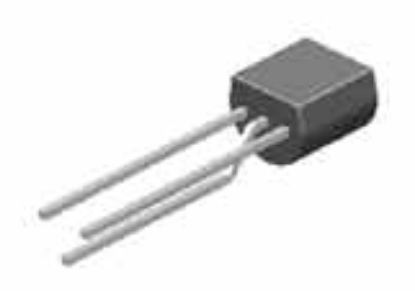 Picture of TRANSISTOR NPN TO92 1A 45V