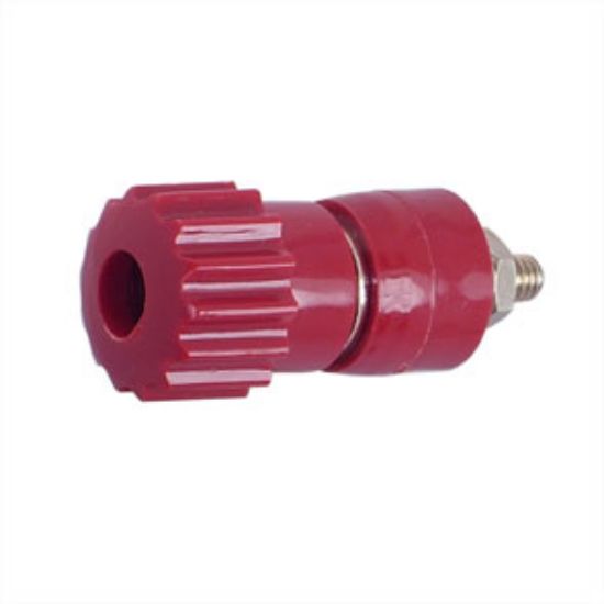 Picture of SOCKET BANANA 4mm RED 16A CAPTI.