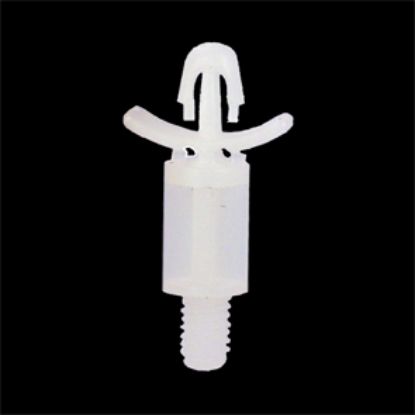 Picture of 9mm NYLON PCB SPACER PUSH ON - M4 SCRW 8.4mm