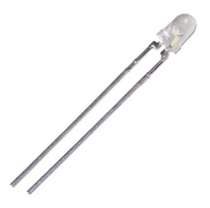 Picture of LED 3mm CL-RED 625nm 2K5mcd 15D