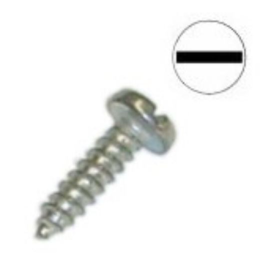 Picture of SCREW #4 SELF TAPPER 2.8x9.5m FLAT HEAD