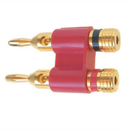 Picture of ADAPTOR BANANA SOCKET - PLUG DUAL