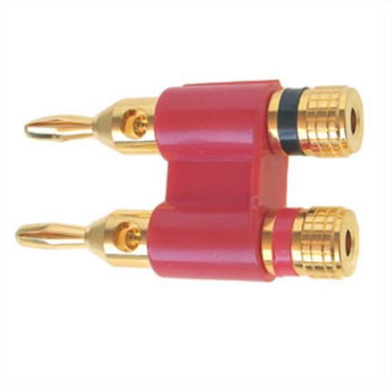 Picture of ADAPTOR BANANA SOCKET - PLUG DUAL