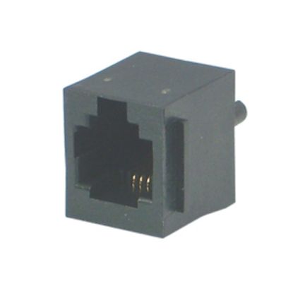 Picture of MOD SOCKET RJ11 PCB STR 4-PIN 4-CONTACT