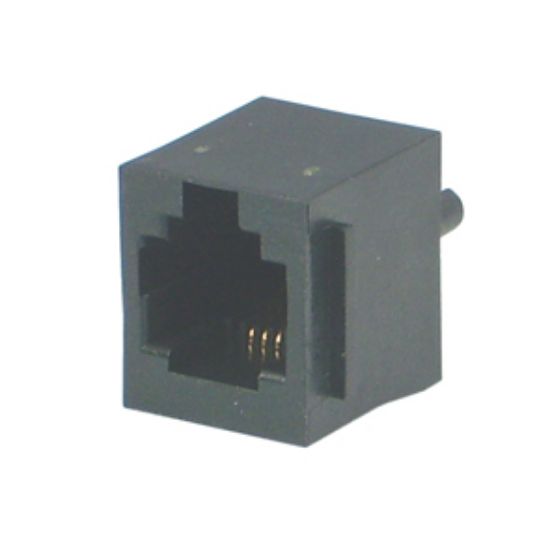 Picture of MOD SOCKET RJ11 PCB STR 4-PIN 4-CONTACT
