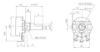 Picture of POTENTIOMETER S/T LIN P/M 24MM  10K