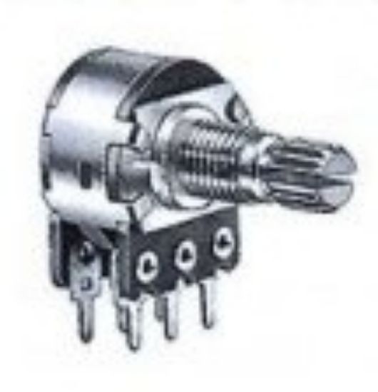 Picture of POT S/T LIN DUAL 17mm  20K 0W1