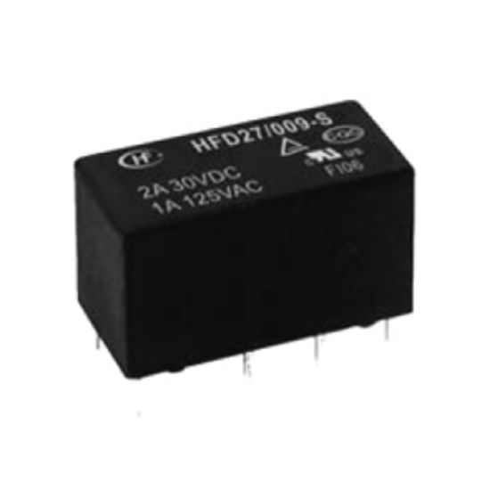Picture of RELAY DPDT 2A 48VDC RECT 8PCB