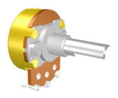 Picture of POTENTIOMETER S/T LOG P/M 24MM   2M  0.5