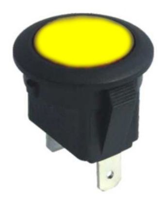 Picture of INDICATOR P/M AMBER 6A 250V