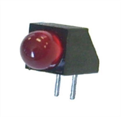 Picture of LED 5mm DI-RD R/A PCB 50mcd 60D