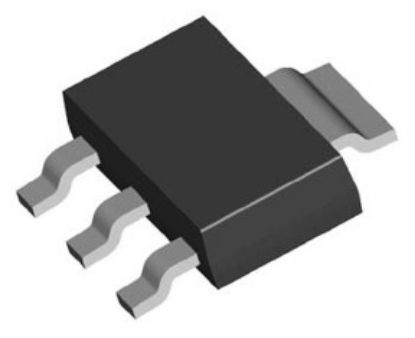 Picture of TRANSISTOR SMD SOT223 120V 4A
