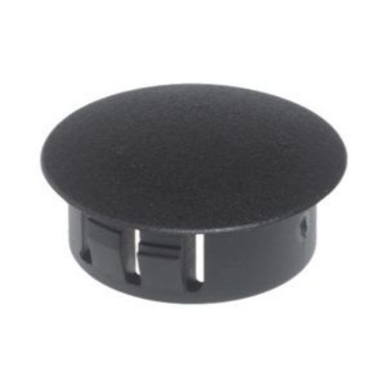 Picture of BLANKING PLUG PLASTIC BK OD=16mm RND