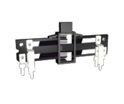 Picture of POT SLIDE LIN 200K T=20mm DUAL