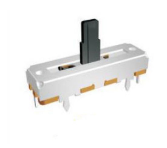 Picture of POT SLIDE LIN 500K T=15mm DUAL