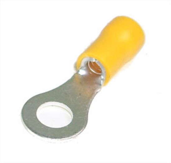 Picture of TERMINAL PRE-INS RING LUG YL R=6.4mm