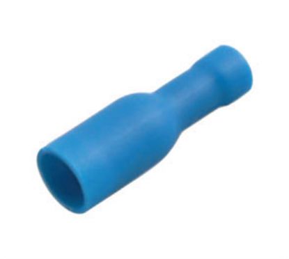Picture of BULLET FEMALE TERMINAL FULL-INS  BLUE 4mm